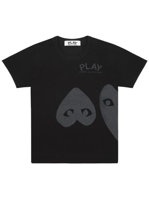 Comme des Garçons PLAY 3 Hearts At The Side Tee Women