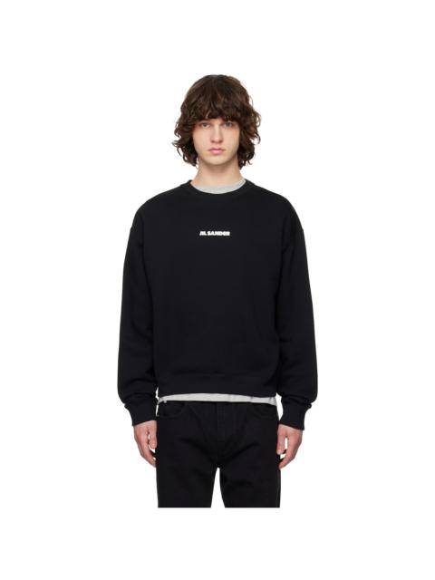Jil Sander Black Logo Sweatshirt