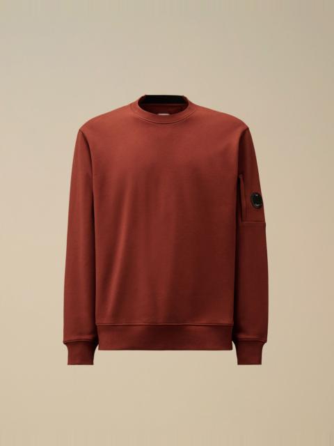 Diagonal Raised Fleece Crewneck Lens Sweatshirt