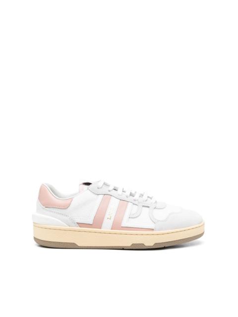 Clay panelled low-top sneakers