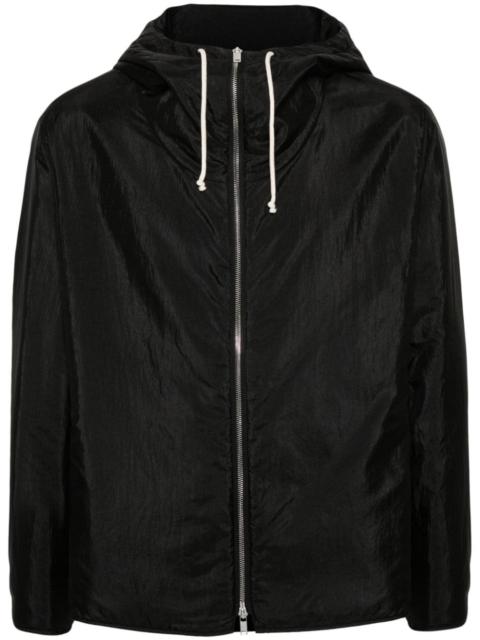 Jil Sander padded hooded jacket