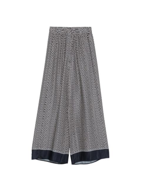 PESERICO patterned trousers