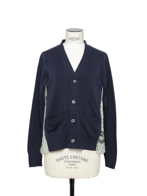 sacai Pattern Knit Print Cardigan