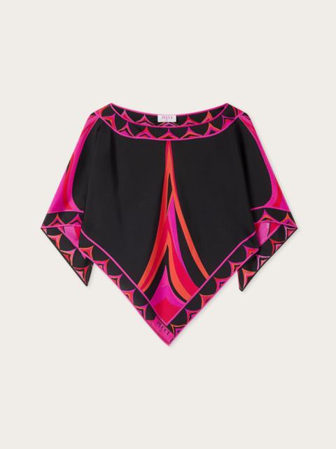 PUCCI FARI PRINT KAFTAN TOP