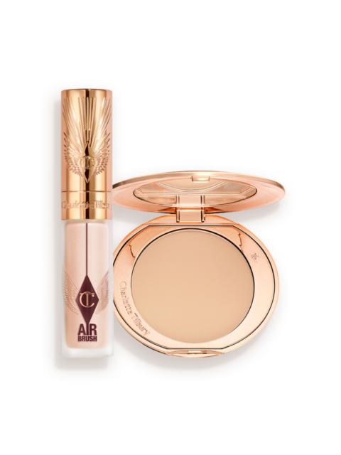 Charlotte Tilbury AIRBRUSH BLUR COMPLEXION PERFECTING DUO FACE KIT