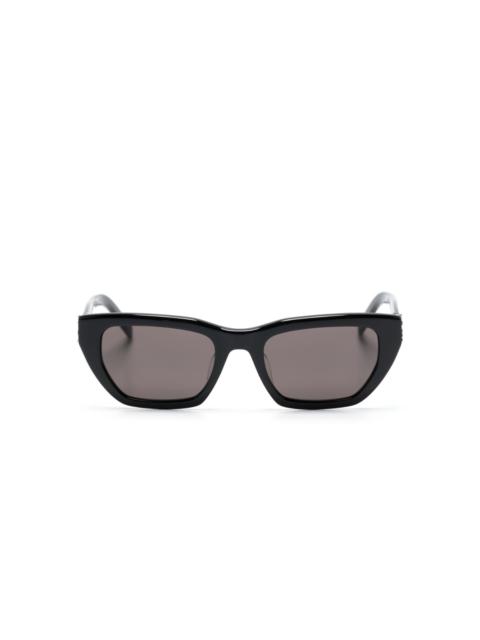 logo-plaque cat-eye sunglasses