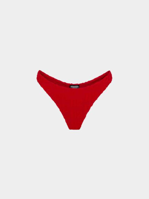 DSQUARED2 D2 ALLOVER SWIM BRIEF