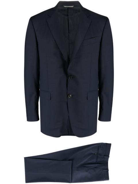 Canali single-breasted wool suit