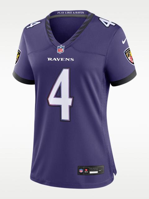 Nike Zay Flowers Baltimore Ravens Women's Nike NFL Game Jersey
