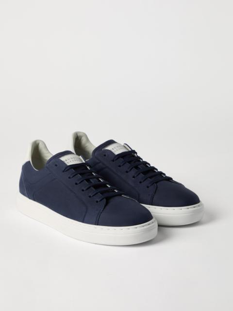 Nubuck calfskin sneakers