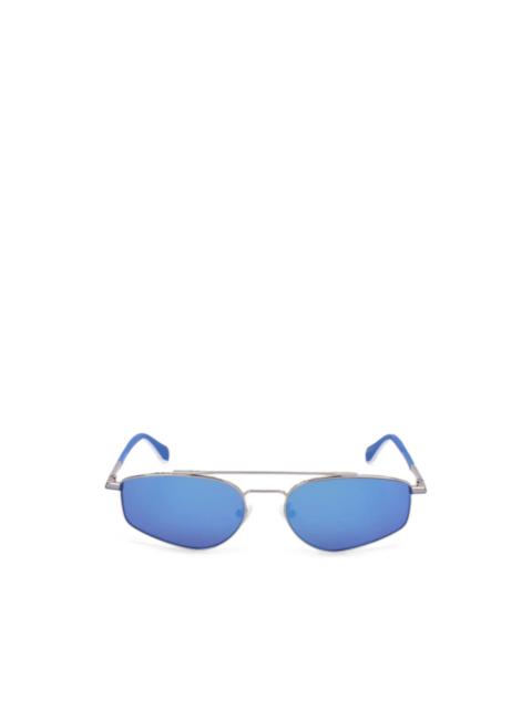 adidas geometric-frame sunglasses