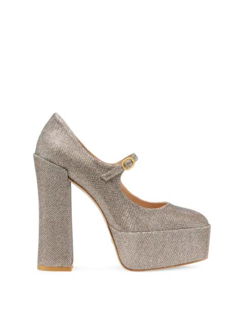 Stuart Weitzman Skyhigh 145 Mary Jane Platform Pump