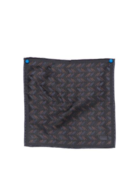 Brioni Printed pocket square