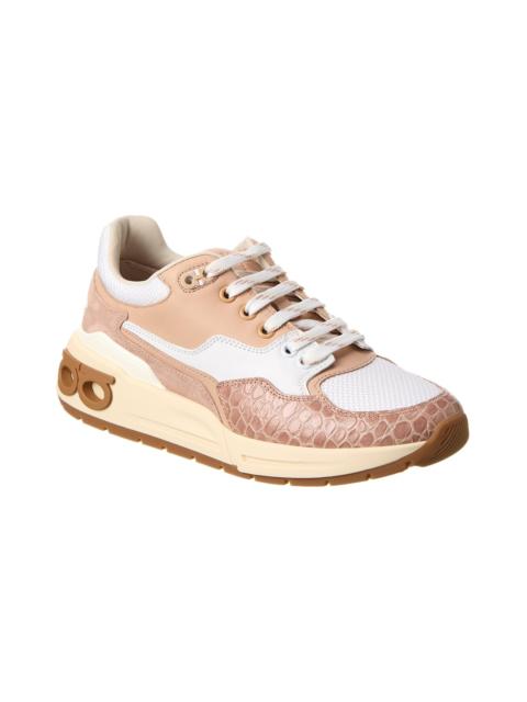 FERRAGAMO Ferragamo Cosma Low Leather Sneaker