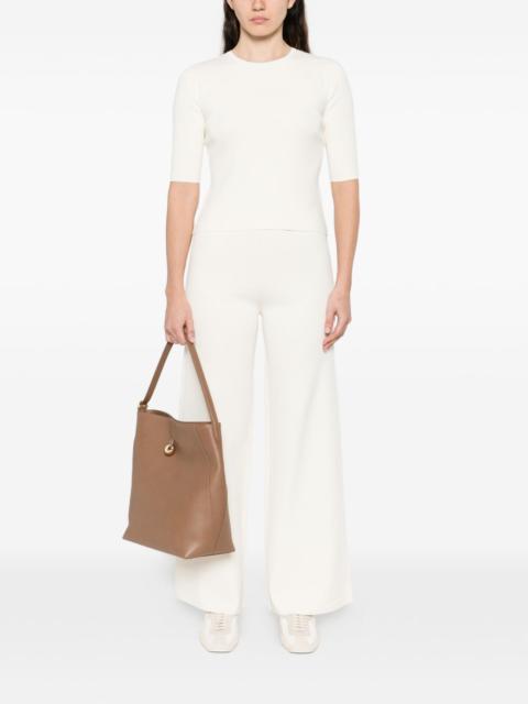 wide-leg palazzo pants