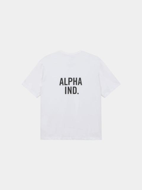ALPHA INDUSTRIES UNFRM SHORT-SLEEVED POCKET ALPHA IND. TEE