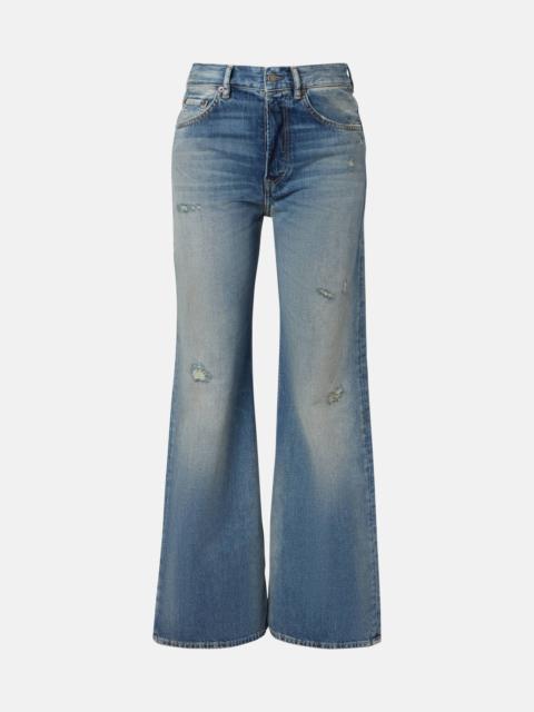 Acne Studios 2021F wide-leg jeans