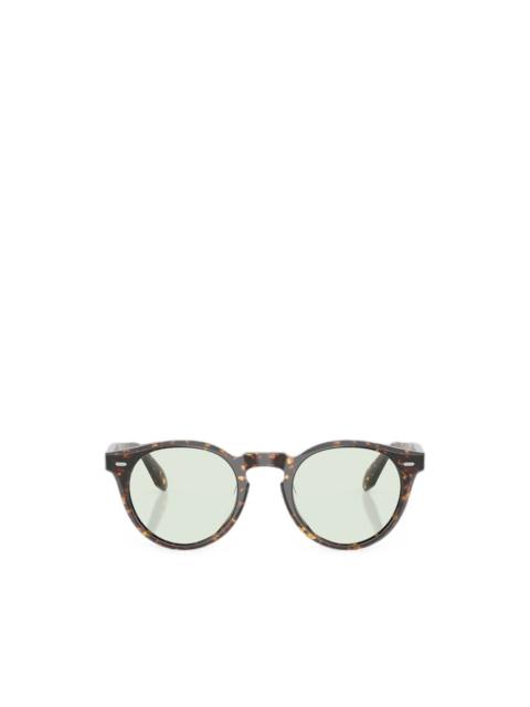 Oliver Peoples N.07 round-frame sunglasses