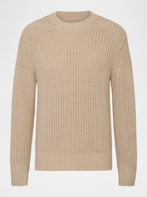 Vince Men's Utility Shaker Merino Wool Sweater
