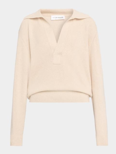 Victoria Beckham Polo Collar Jumper Sweater