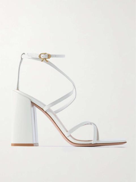 Gianvito Rossi Nuit 95 patent-leather sandals