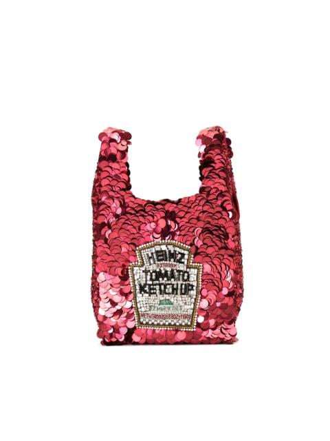 Anya Hindmarch small ketchup tote bag