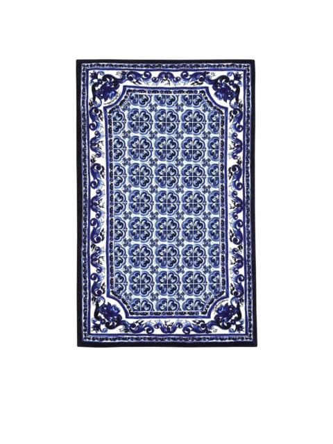 Blu Mediterraneo beach towel