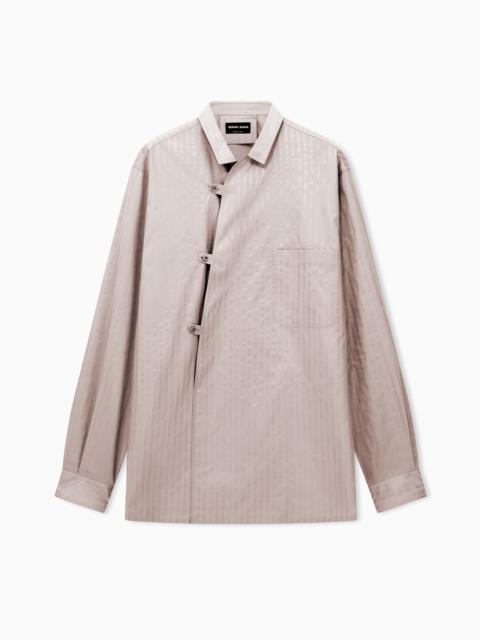GIORGIO ARMANI COTTON AND SILK SHIRT
