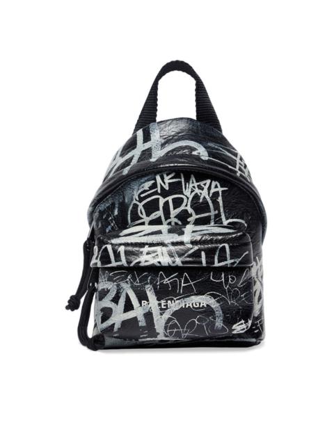 Explorer graffiti-print backpack