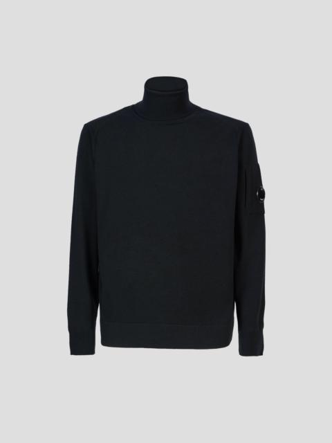 C.P. Company Extafine Merino Wool Roll Neck Knit