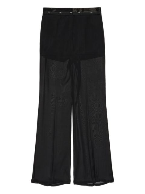 MSGM logo-detail trousers