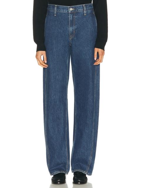 SLVRLAKE Cassie Chino High Rise Wide Leg