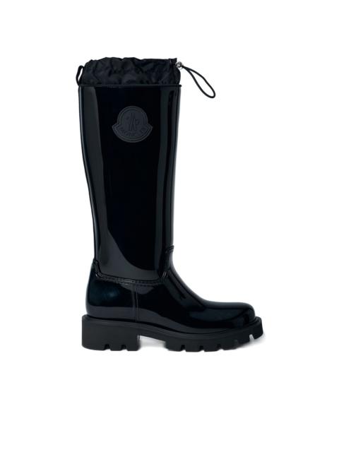 Moncler logo-patch drawstring boots