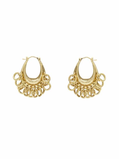 ALÉMAIS Le Jardin Mini Ring Chain Hoops
