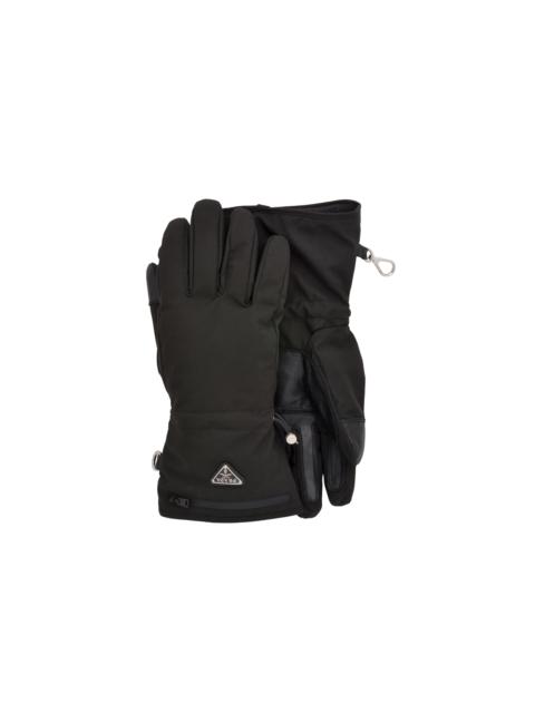 Prada Technical fabric gloves