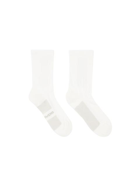 Off-White Glitter Socks