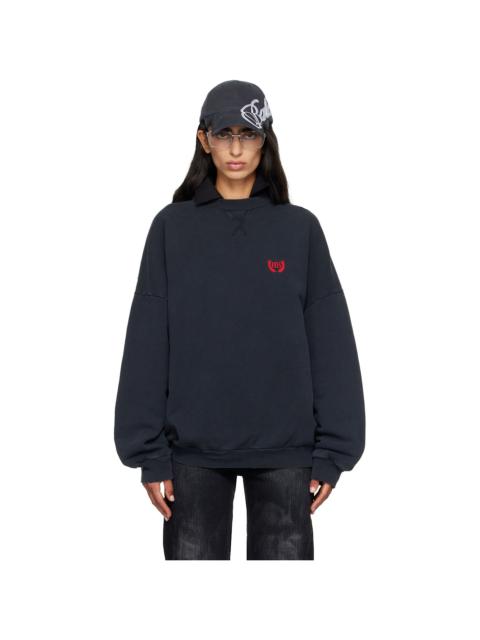 BALENCIAGA Laurel 클래식 코튼 piqué 폴로 셔츠
