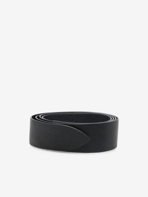 cortana grained-effect belt