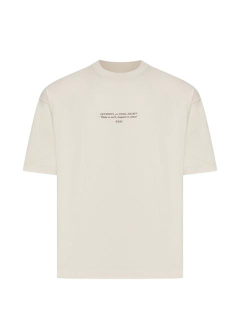 Off-White slogan-print T-shirt