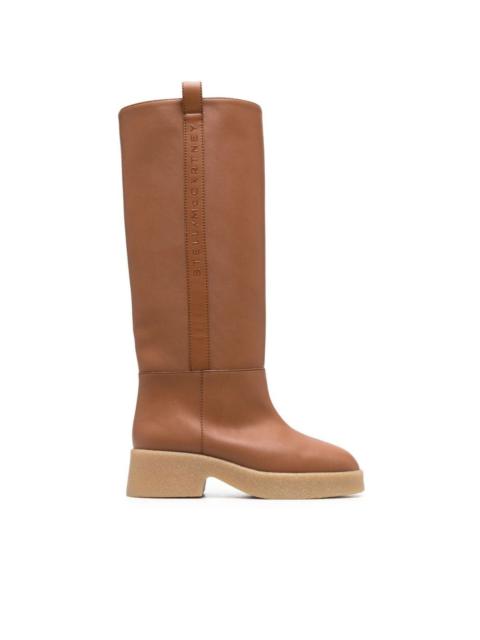 Stella McCartney Skyla knee-high platform boots