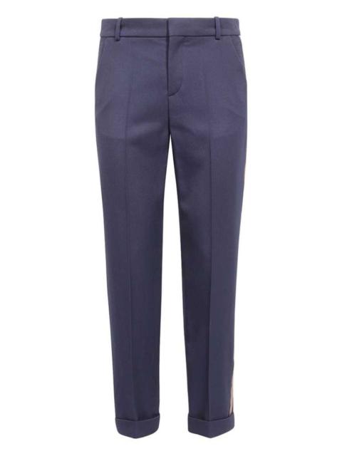 Balmain logo-tape trousers
