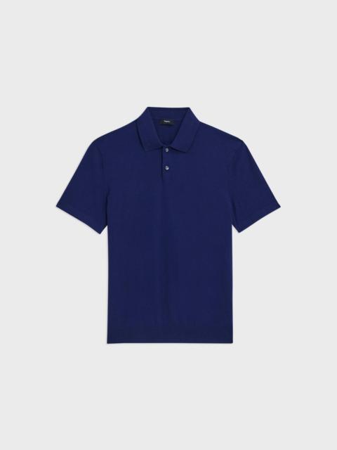 Theory Goris Polo Shirt in Light Bilen