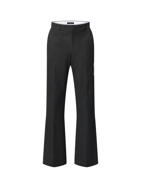 Louis Vuitton Flared Preppy Chino Pants