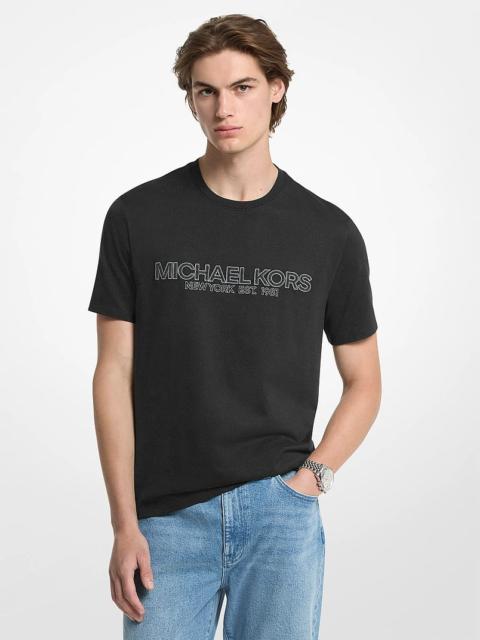 MICHAEL KORS Logo Cotton T-Shirt