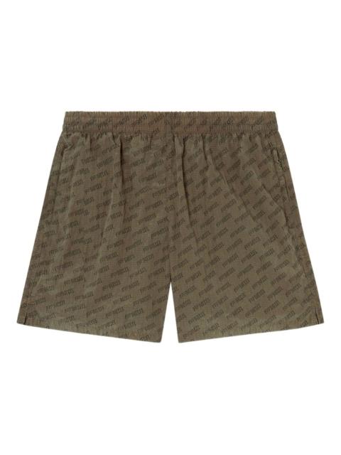Diesel Daniel monogrammed swim shorts