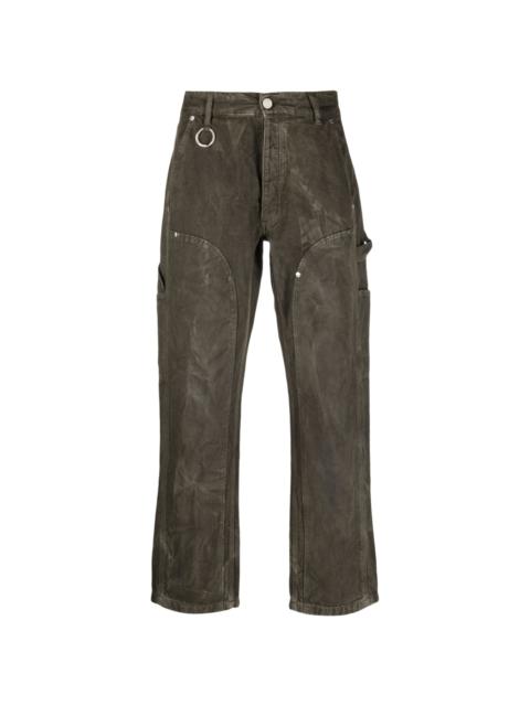 Youth canvas dyed trousers