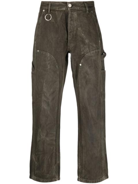 Youth canvas dyed trousers