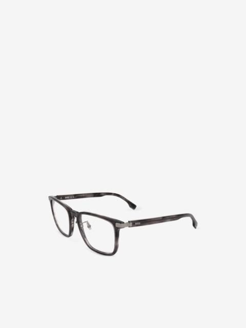 BOSS square-frame glasses