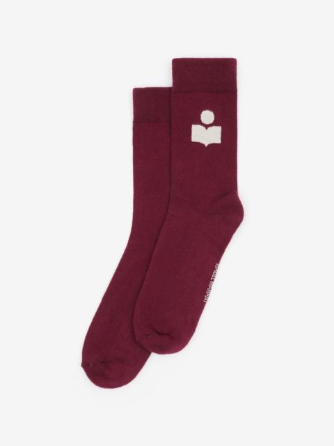 Isabel Marant SILOKI LOGO SOCKS