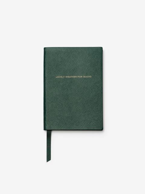 Burberry Burberry x Smythson Panama Leather Soho Notebook